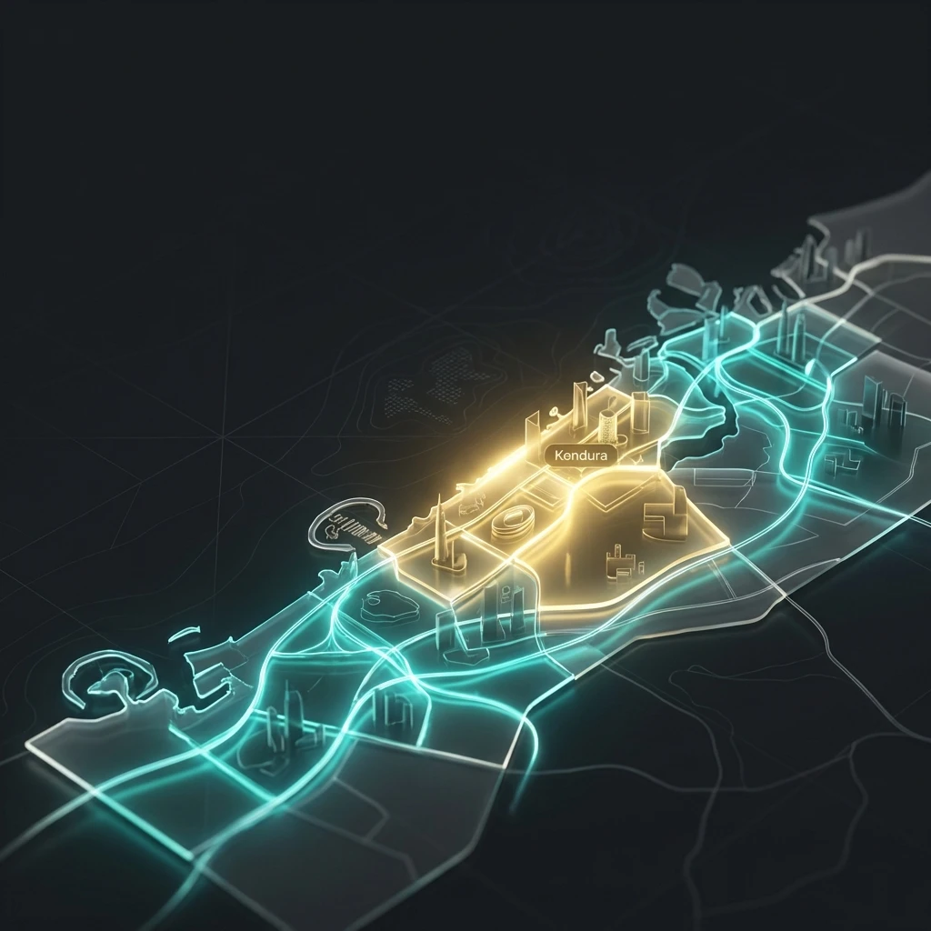 Map of investment zones around Mopa Airport